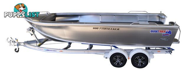 Quintrex 600 Fishseeker + Yamaha F75hp 4-Stroke - Pack 2 for sale online prices