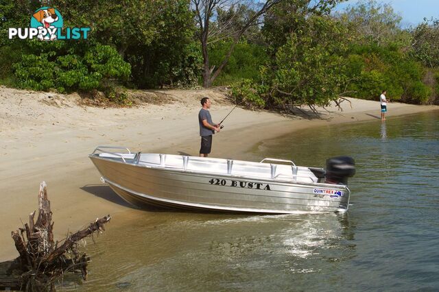 QUINTREX 420 BUSTA WITH YAMAHA 40HP FOURSTROKE FOR SALE