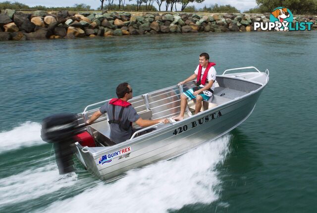 QUINTREX 420 BUSTA WITH YAMAHA 40HP FOURSTROKE FOR SALE