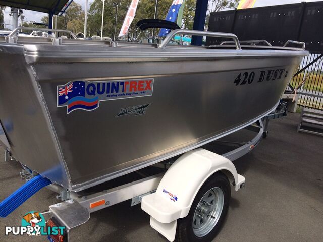 QUINTREX 420 BUSTA WITH YAMAHA 40HP FOURSTROKE FOR SALE