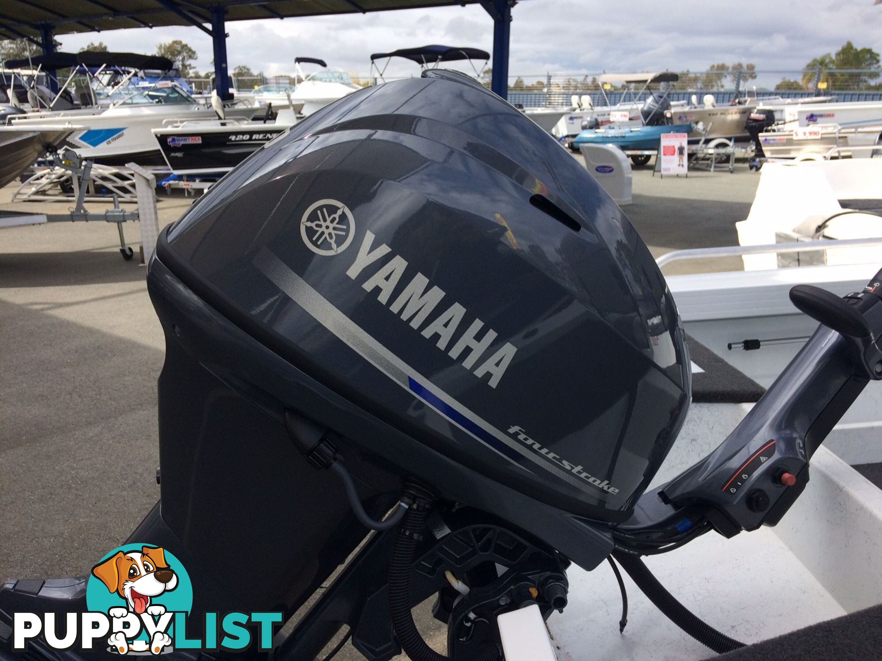 QUINTREX 420 BUSTA WITH YAMAHA 40HP FOURSTROKE FOR SALE