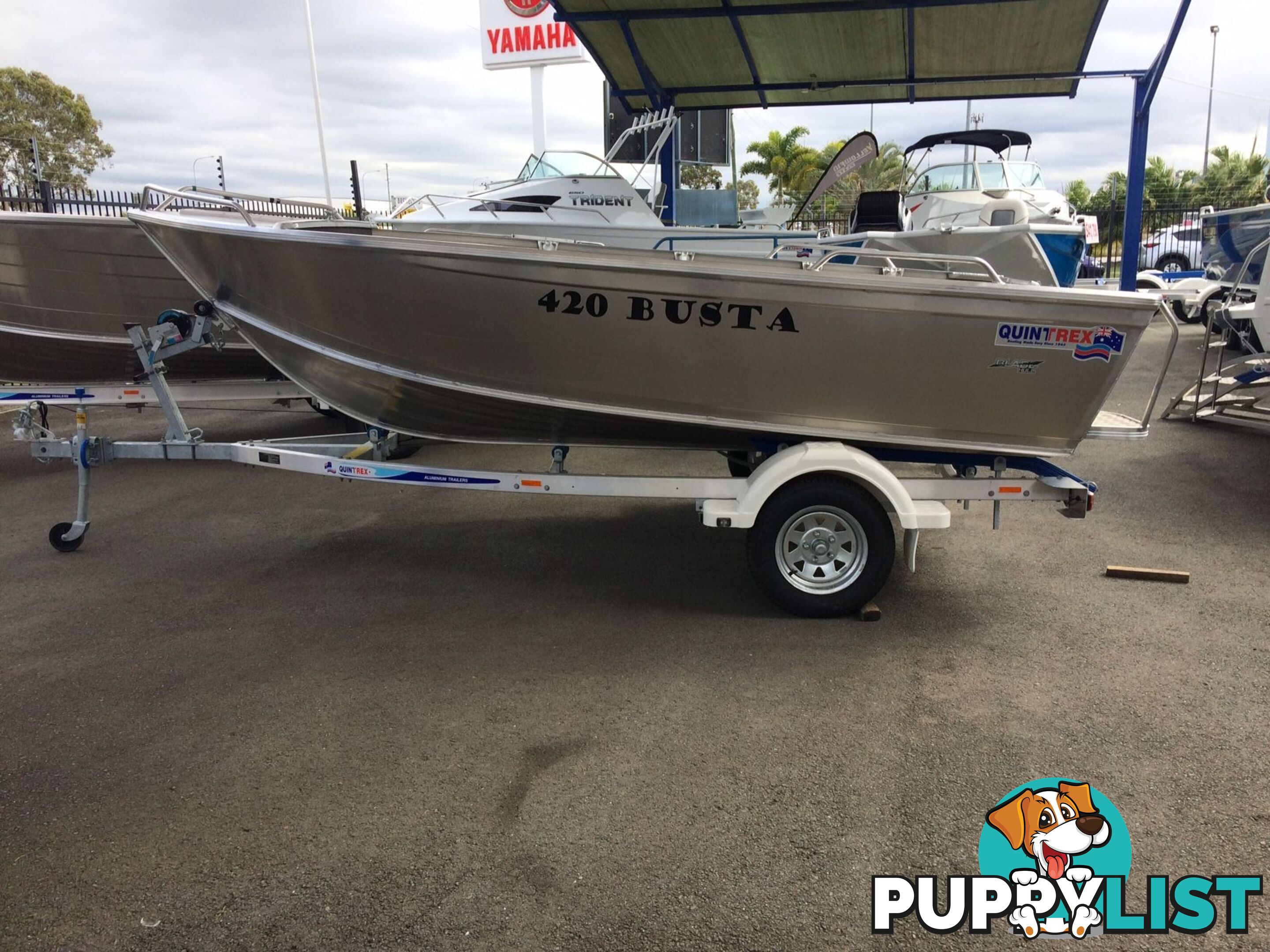 QUINTREX 420 BUSTA WITH YAMAHA 40HP FOURSTROKE FOR SALE