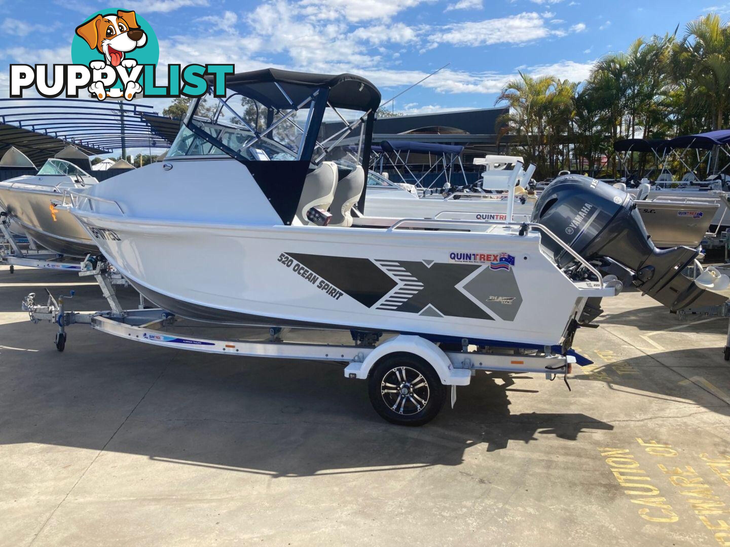 Quintrex 520 Ocean Spirit + Yamaha F115hp 4-Stroke - Pack 3 for sale online prices
