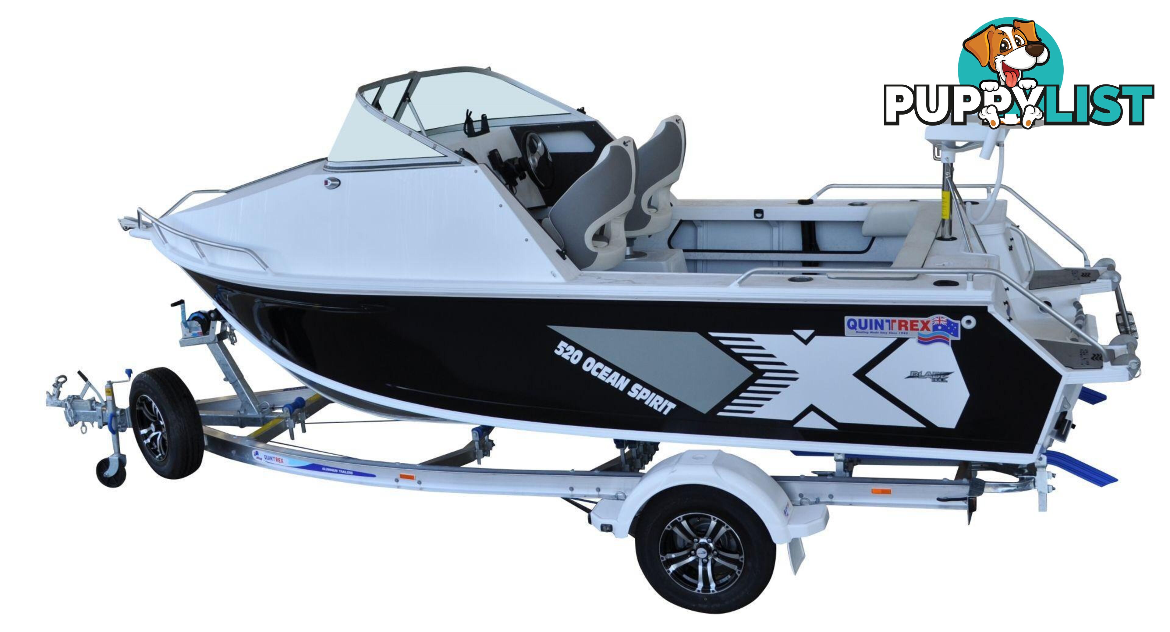 Quintrex 520 Ocean Spirit + Yamaha F115hp 4-Stroke - Pack 3 for sale online prices
