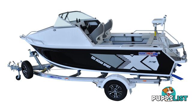 Quintrex 520 Ocean Spirit + Yamaha F115hp 4-Stroke - Pack 3 for sale online prices