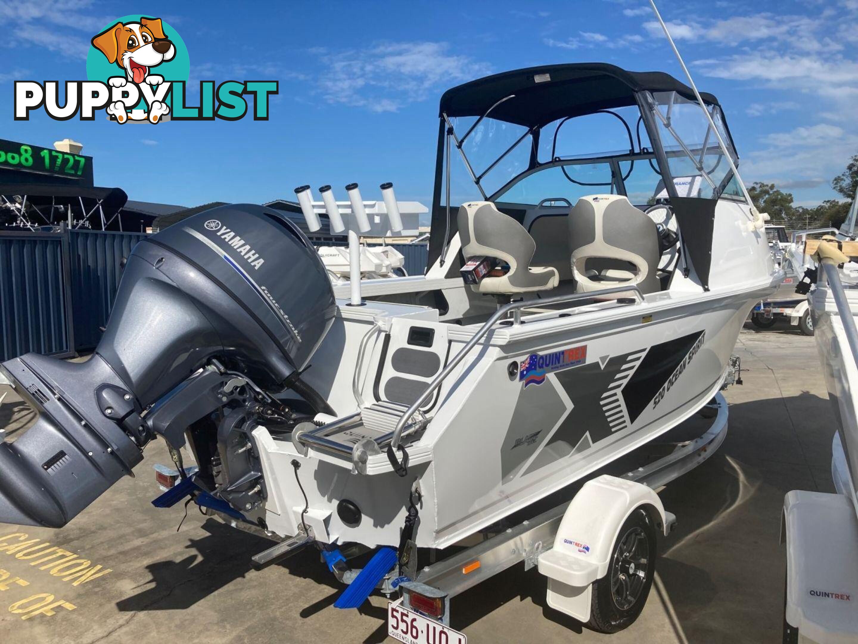 Quintrex 520 Ocean Spirit + Yamaha F115hp 4-Stroke - Pack 3 for sale online prices