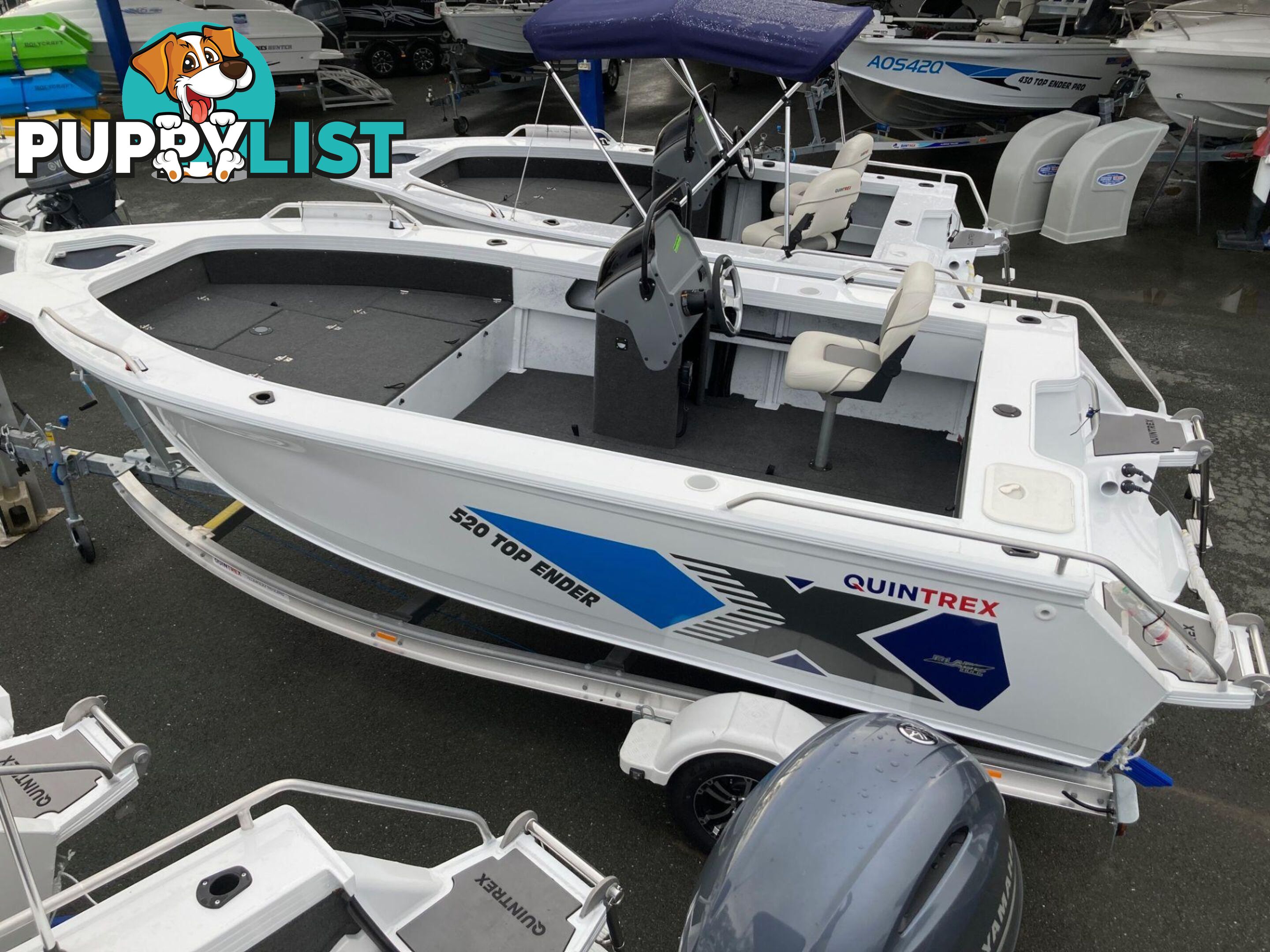 Quintrex 520 Top Ender + Yamaha F90hp 4-Stroke - Pack 1 for sale online prices