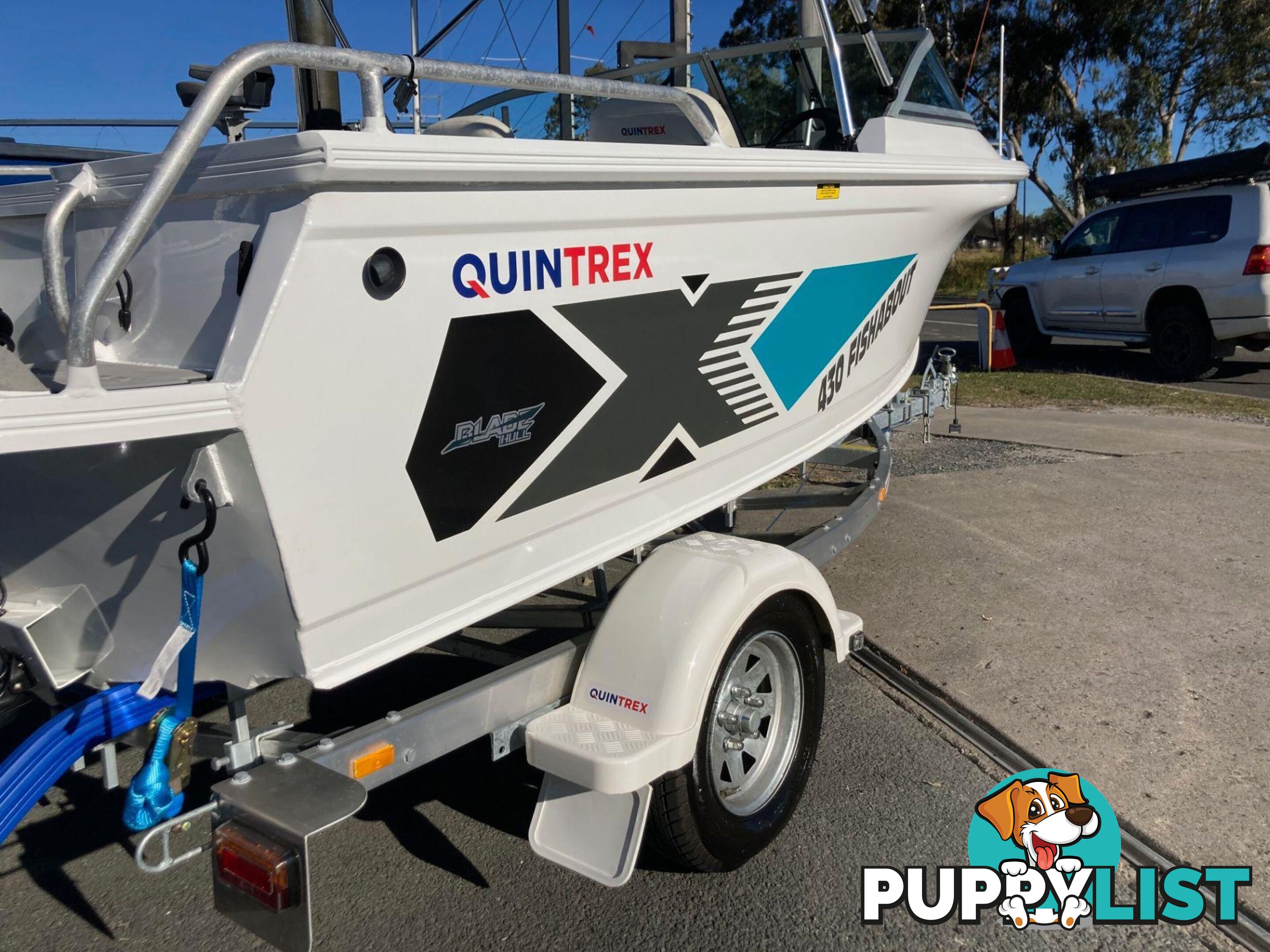 AS NEW QUINTREX 430 FISHABOUT WITH YAMAHA F60 FOR SALE