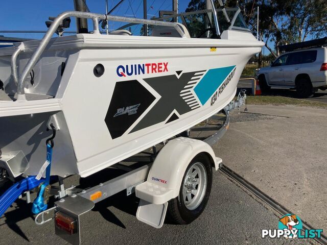 AS NEW QUINTREX 430 FISHABOUT WITH YAMAHA F60 FOR SALE