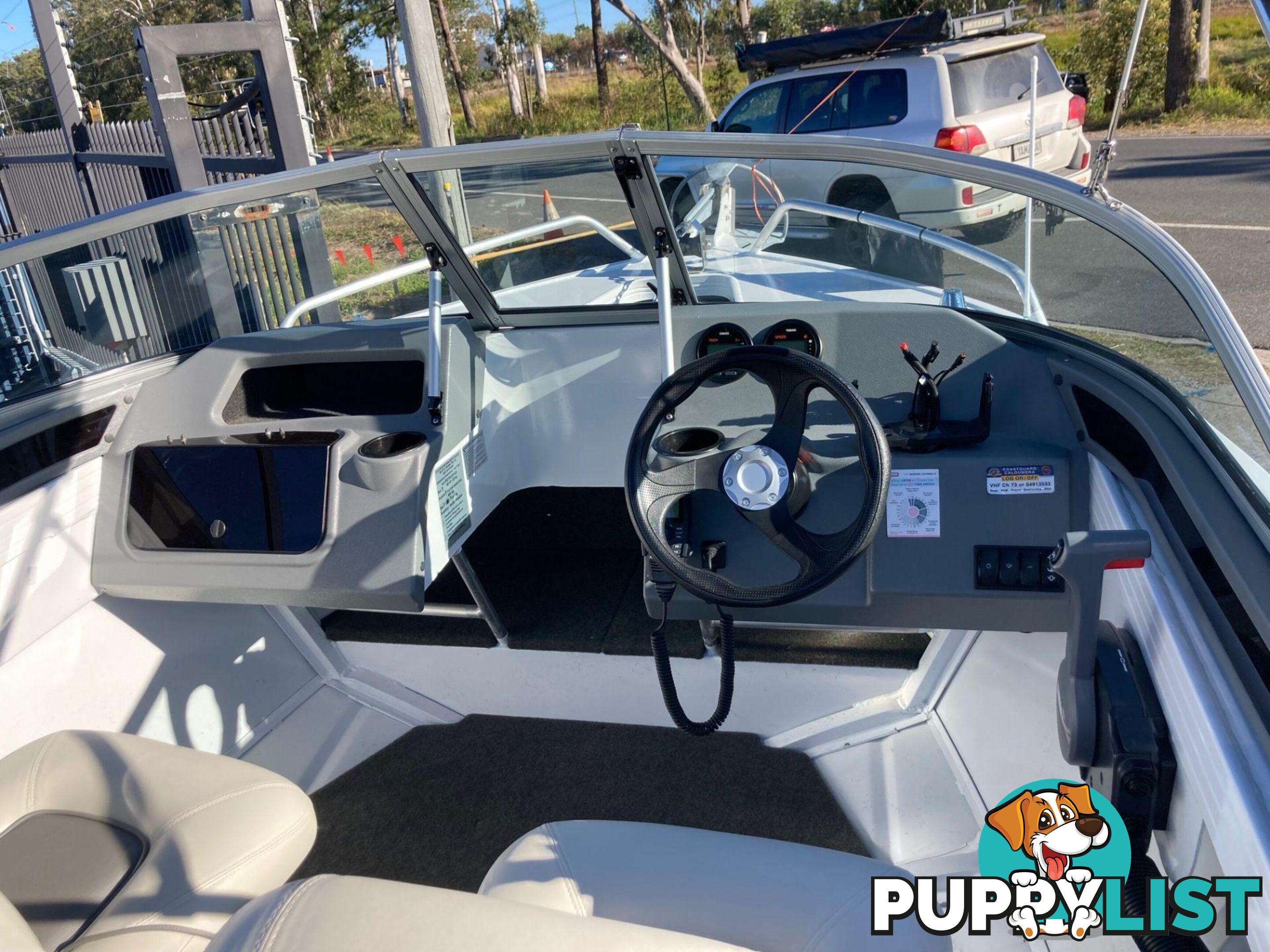 AS NEW QUINTREX 430 FISHABOUT WITH YAMAHA F60 FOR SALE