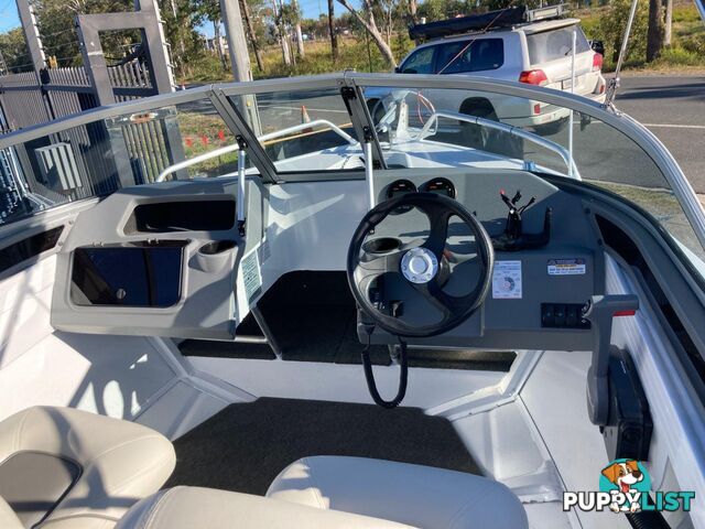 AS NEW QUINTREX 430 FISHABOUT WITH YAMAHA F60 FOR SALE