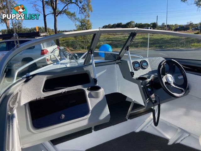 AS NEW QUINTREX 430 FISHABOUT WITH YAMAHA F60 FOR SALE