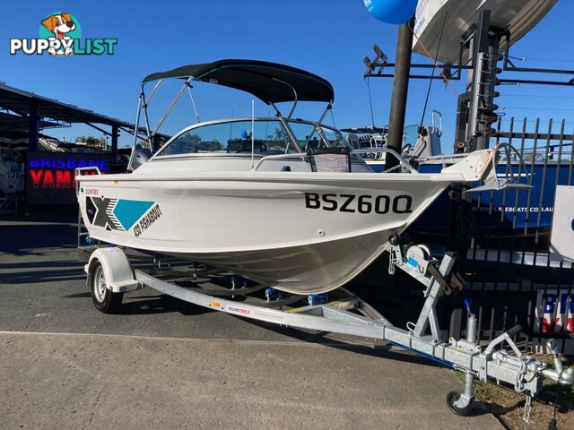 AS NEW QUINTREX 430 FISHABOUT WITH YAMAHA F60 FOR SALE