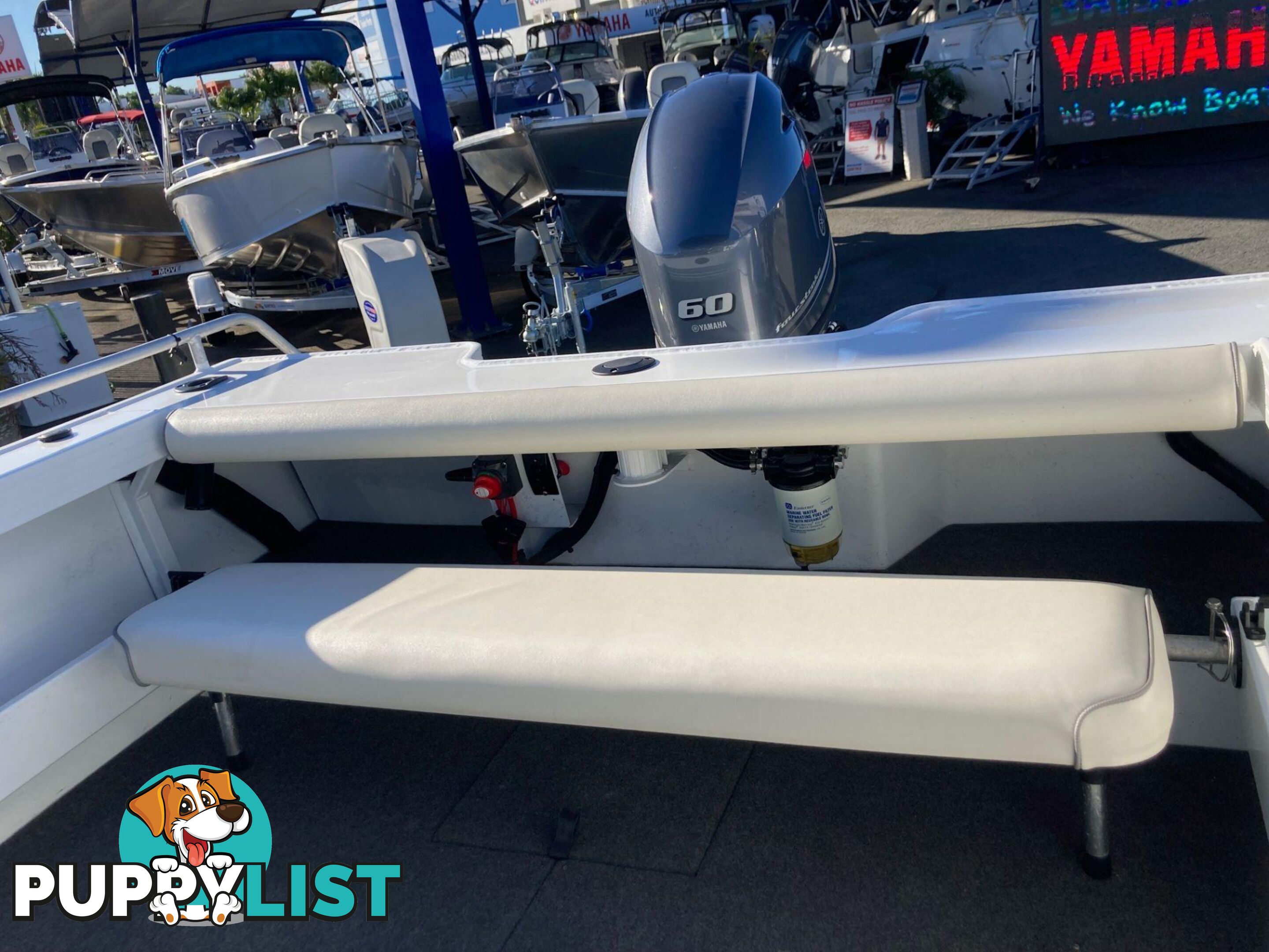 AS NEW QUINTREX 430 FISHABOUT WITH YAMAHA F60 FOR SALE