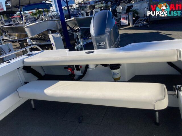 AS NEW QUINTREX 430 FISHABOUT WITH YAMAHA F60 FOR SALE