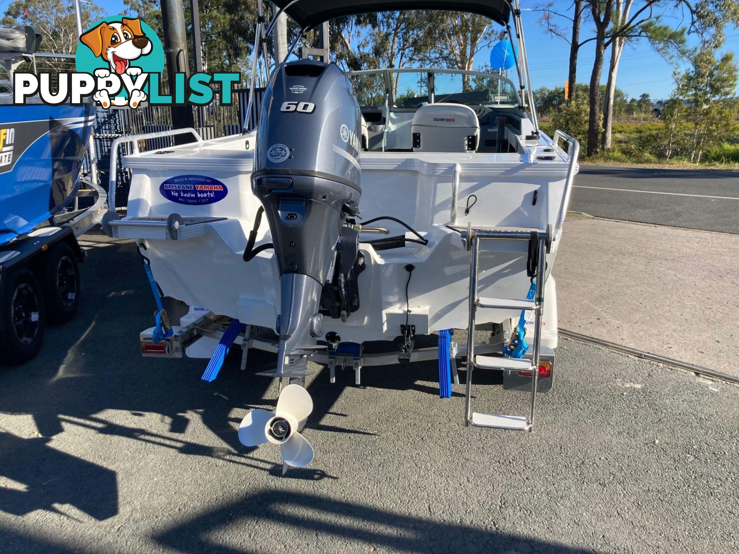 AS NEW QUINTREX 430 FISHABOUT WITH YAMAHA F60 FOR SALE