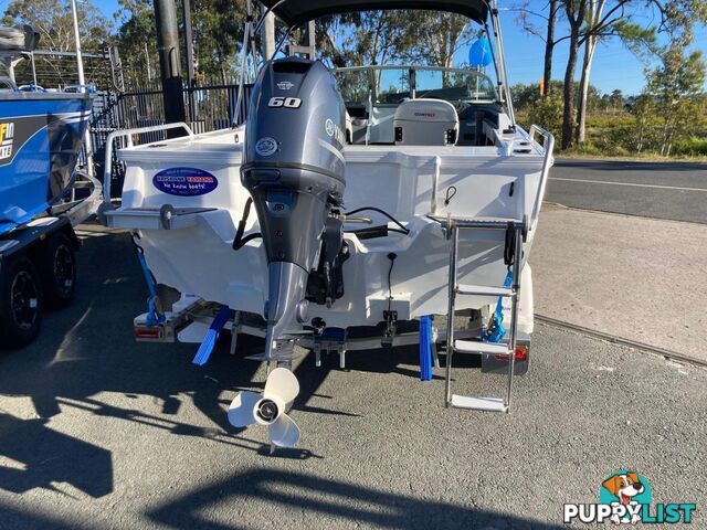 AS NEW QUINTREX 430 FISHABOUT WITH YAMAHA F60 FOR SALE