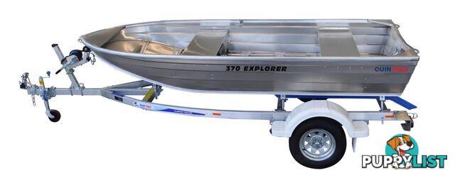 Quintrex 370 Explorer + Yamaha F15hp 4-Stroke - Pack 1 for sale online prices