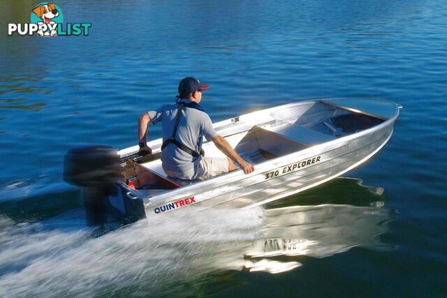 Quintrex 370 Explorer + Yamaha F15hp 4-Stroke - Pack 1 for sale online prices