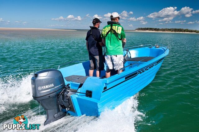 Polycraft 450 Drifter Centre Console + Yamaha F60hp 4-Stroke - Pack 3 for sale online prices