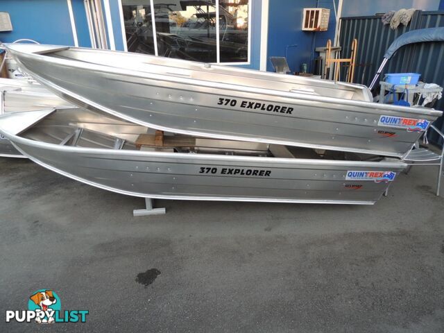 Quintrex 370 Explorer + Yamaha F15hp 4-Stroke - Pack 2 for sale online prices