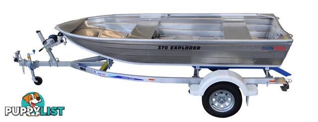 Quintrex 370 Explorer + Yamaha F15hp 4-Stroke - Pack 2 for sale online prices