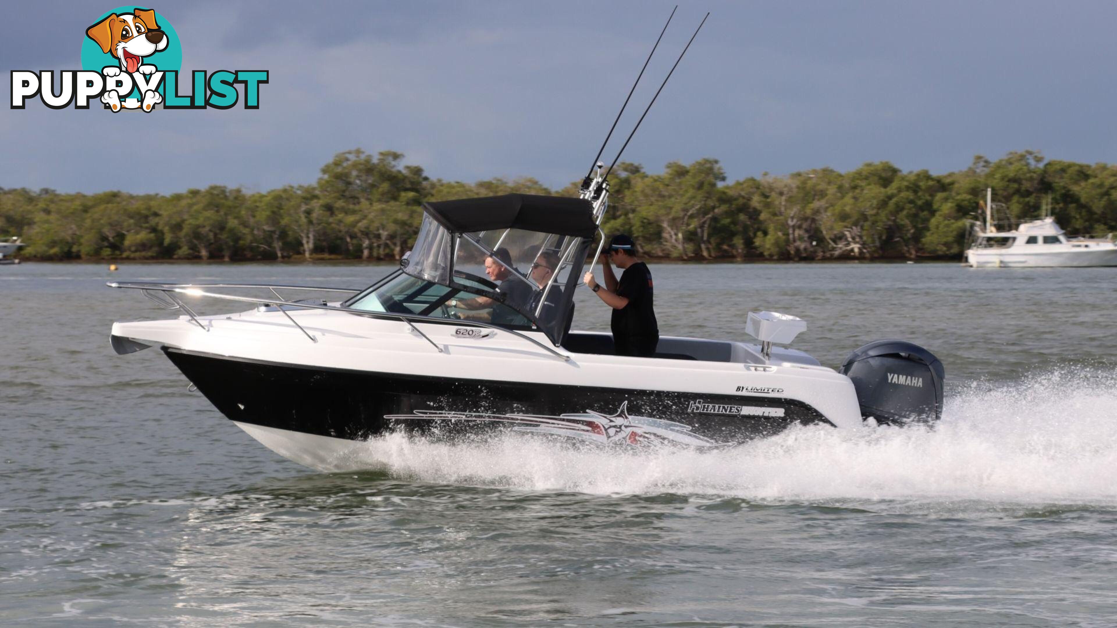 Haines Hunter 620R + Yamaha F200hp 4-Stroke - Pack 2 for sale online prices