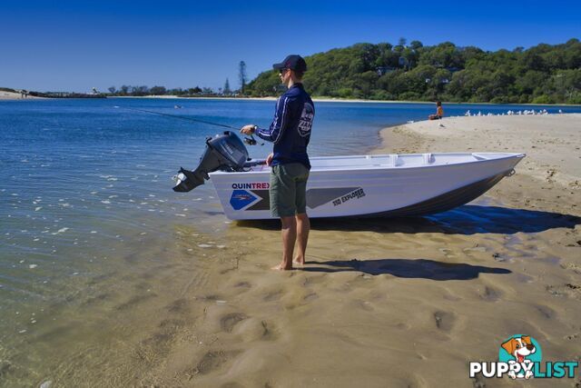 Quintrex 350 Explorer PRO + Yamaha F15hp 4-Stroke - PRO Pack for sale online prices