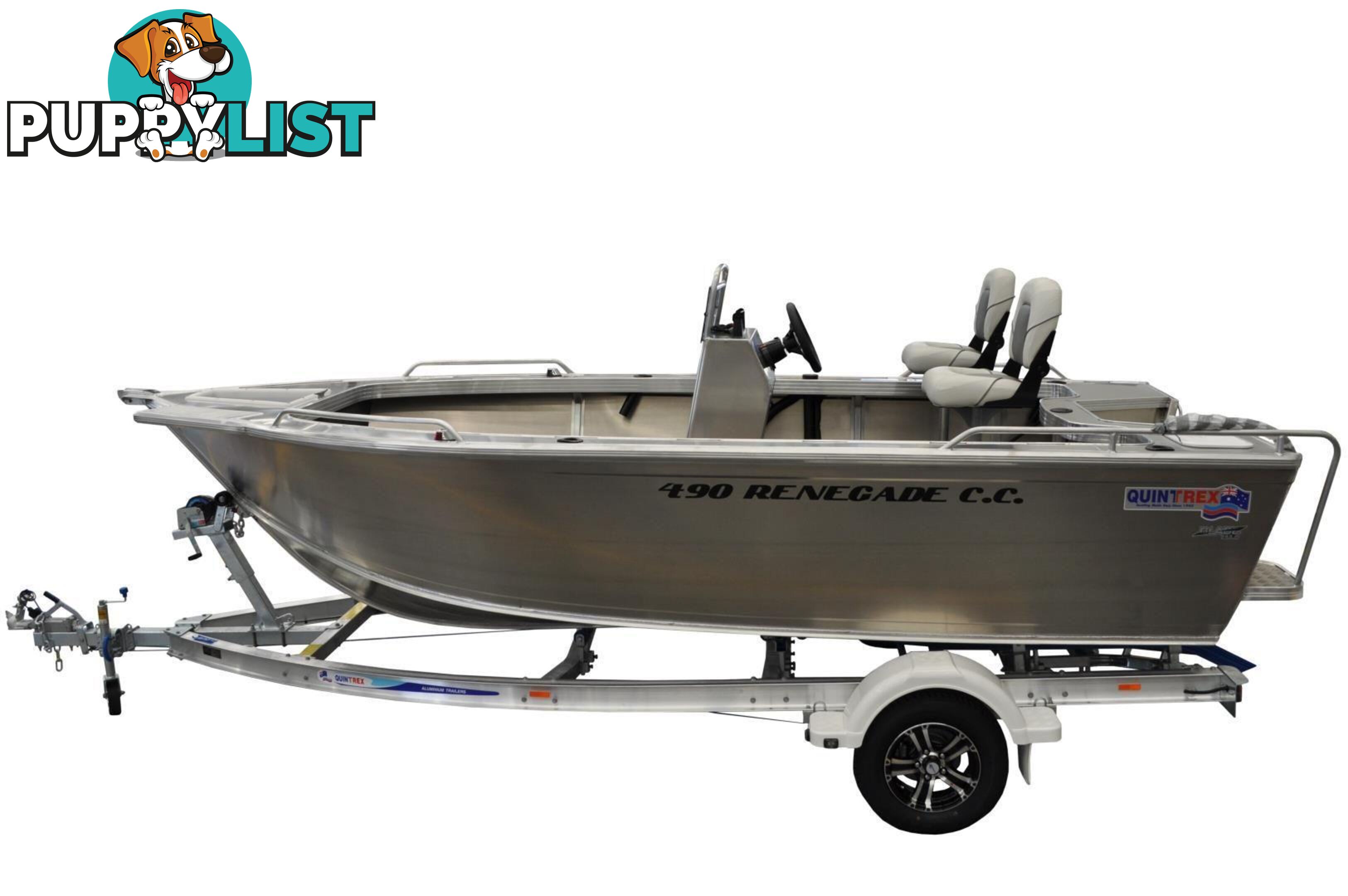 Quintrex 490 Renegade CC(Centre Console) + Yamaha F90hp 4-Stroke - Pack 3 for sale online prices