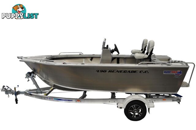 Quintrex 490 Renegade CC(Centre Console) + Yamaha F90hp 4-Stroke - Pack 3 for sale online prices