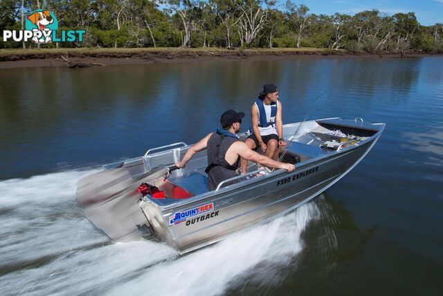 Quintrex F390 Outback Explorer + Yamaha F25hp 4-Stroke - Pack 3 for sale online prices