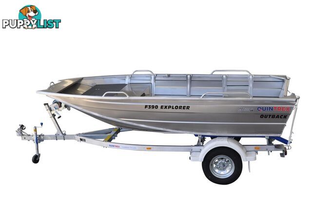 Quintrex F390 Outback Explorer + Yamaha F25hp 4-Stroke - Pack 3 for sale online prices