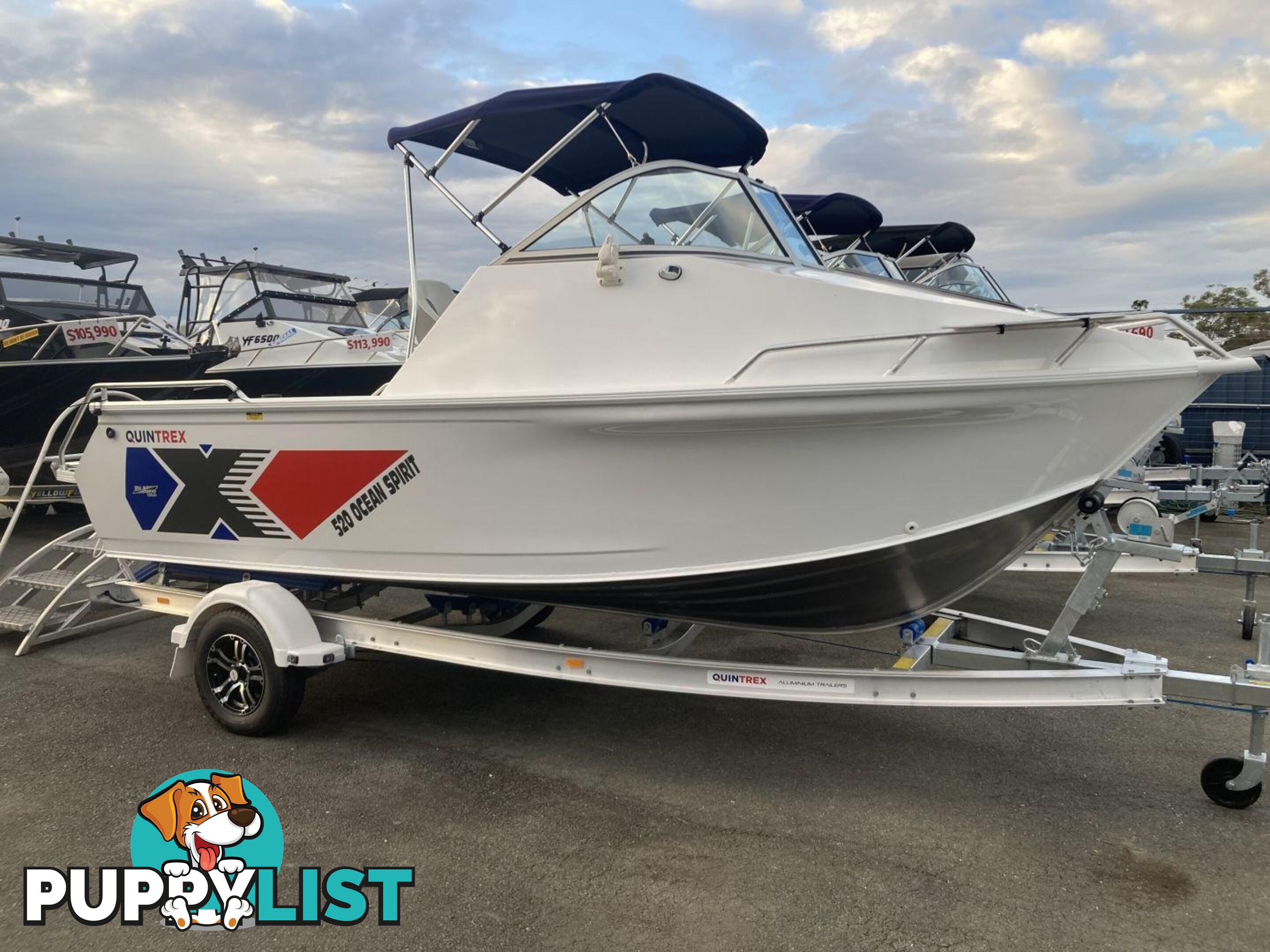 Quintrex 520 Ocean Spirit + Yamaha F90hp 4-Stroke - Pack 2 for sale online prices