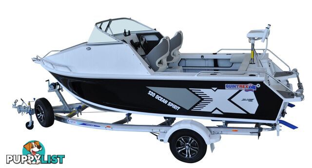 Quintrex 520 Ocean Spirit + Yamaha F90hp 4-Stroke - Pack 2 for sale online prices