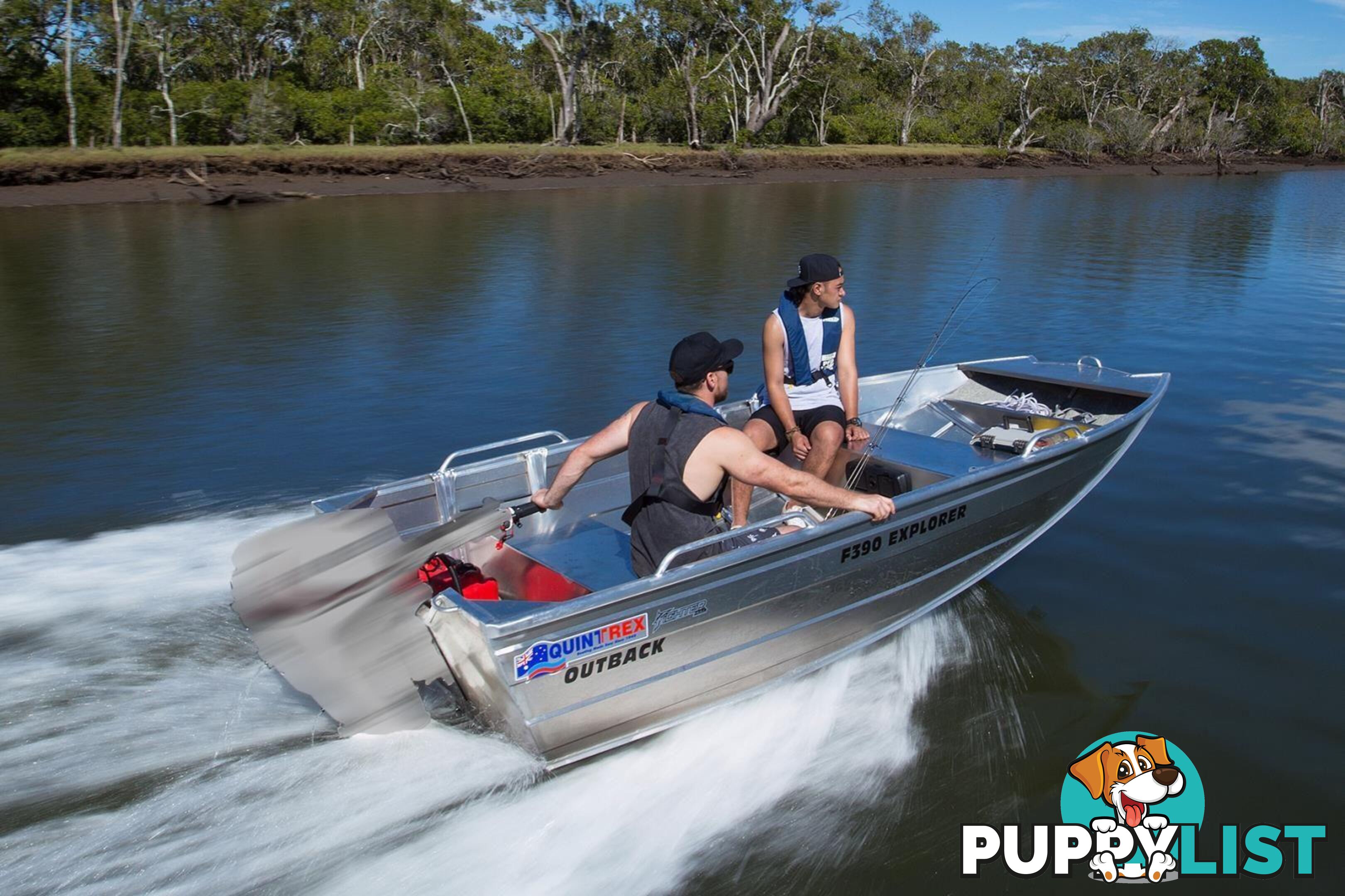 Quintrex F390 Outback Explorer + Yamaha F15hp 4-Stroke - Pack 1 for sale online prices