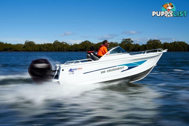 Quintrex 500 Cruiseabout + Yamaha F75hp 4-Stroke - Pack 1 for sale online prices