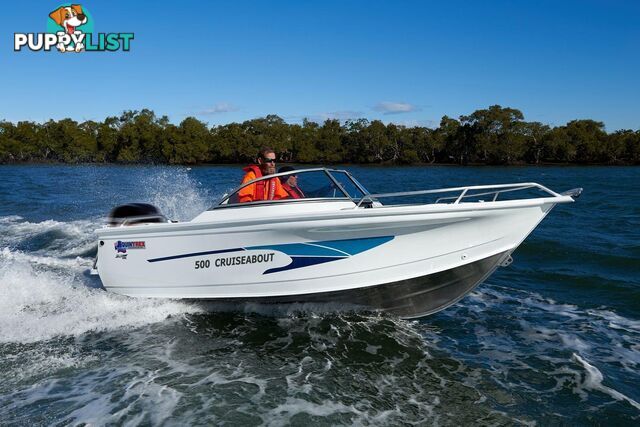 Quintrex 500 Cruiseabout + Yamaha F75hp 4-Stroke - Pack 1 for sale online prices