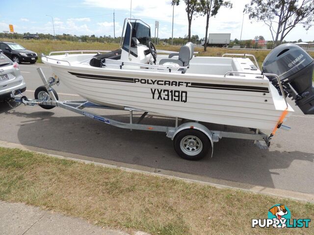 Polycraft 530 Warrior Centre Console + Yamaha F115hp 4-Stroke - Pack 1 for sale online prices