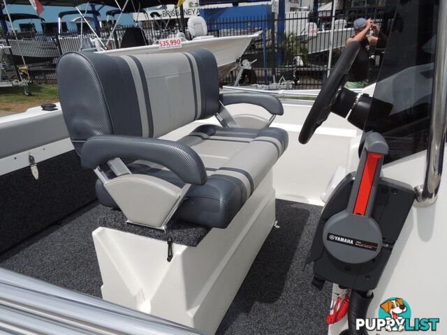 Polycraft 530 Warrior Centre Console + Yamaha F115hp 4-Stroke - Pack 1 for sale online prices