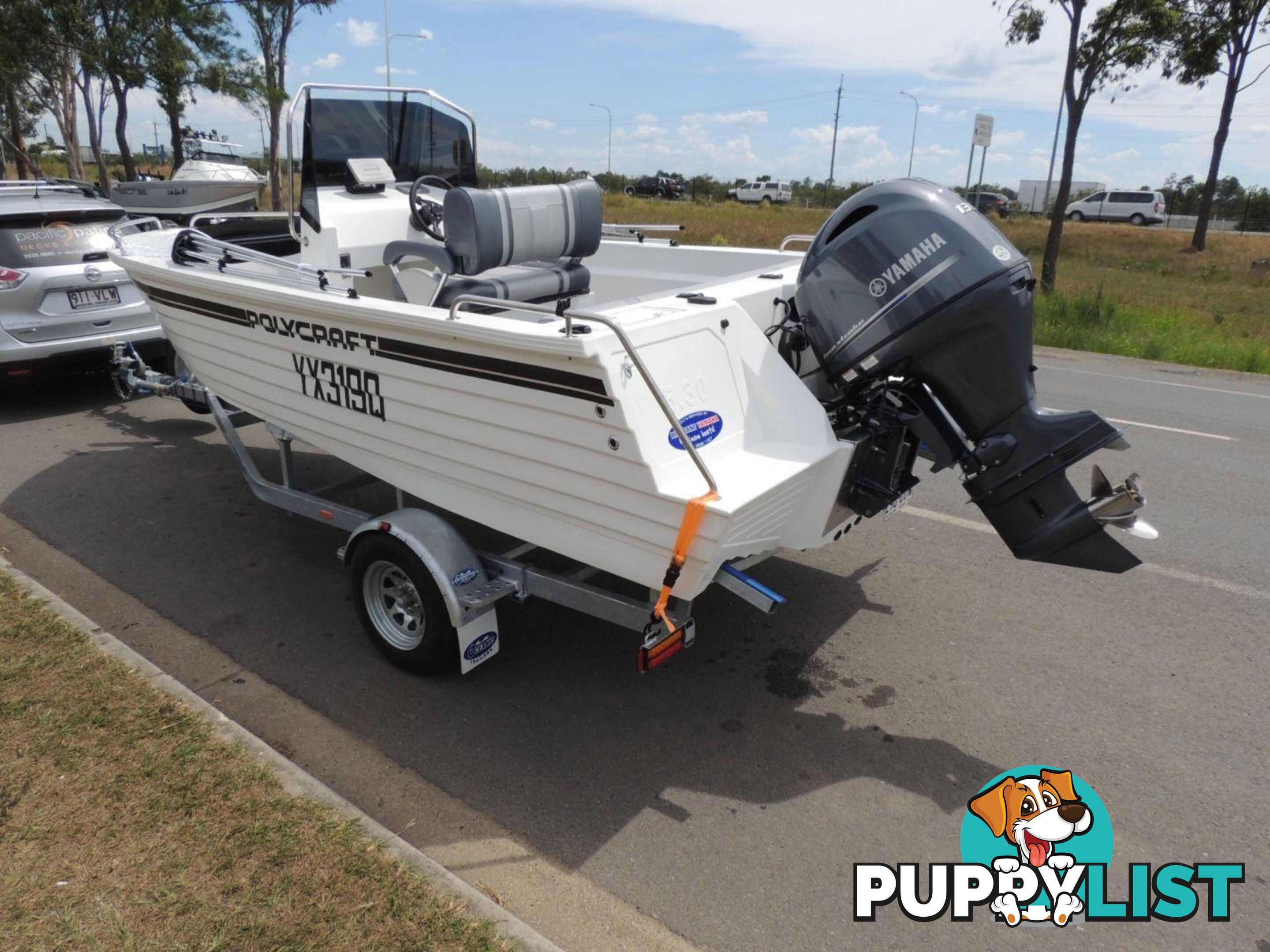 Polycraft 530 Warrior Centre Console + Yamaha F115hp 4-Stroke - Pack 1 for sale online prices