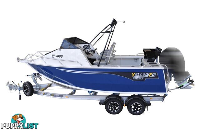 Yellowfin 5800 Soft Top Cabin + Yamaha F115hp 4-Stroke - Pack 1 for sale online prices