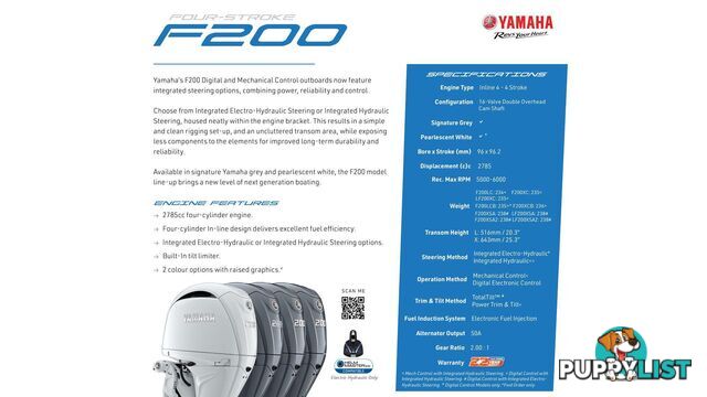 Yellowfin YF-70 Extended Cabin + Yamaha F200hp 4-Stroke - Pack 2 for sale online prices