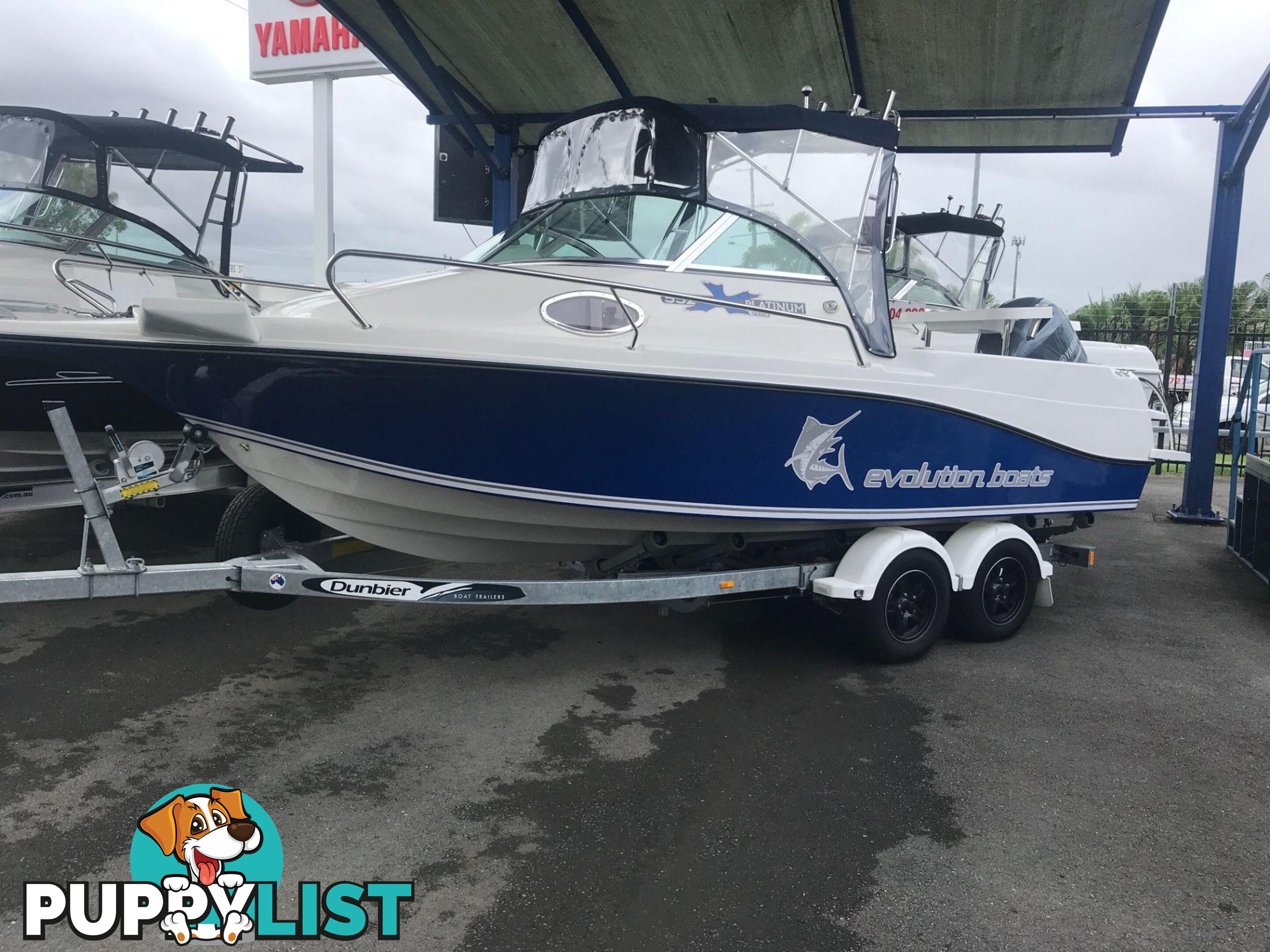 NEW 2024 EVOLUTION 552 PLATINUM FITTED WITH A YAMAHA F150 FOURSTROKE