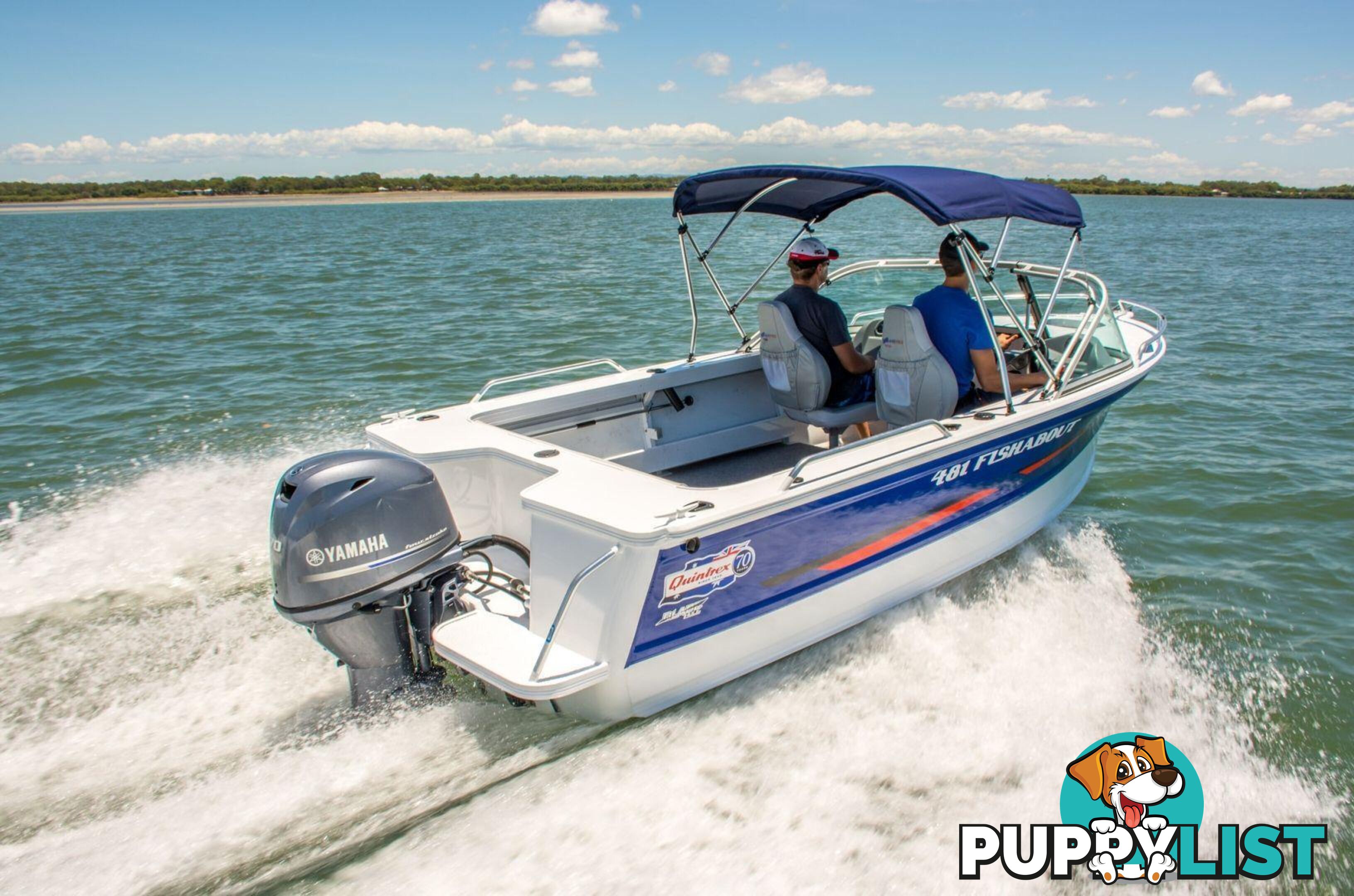 Quintrex 481 Fishabout + Yamaha F75hp 4-Stroke - Pack 3 for sale online prices
