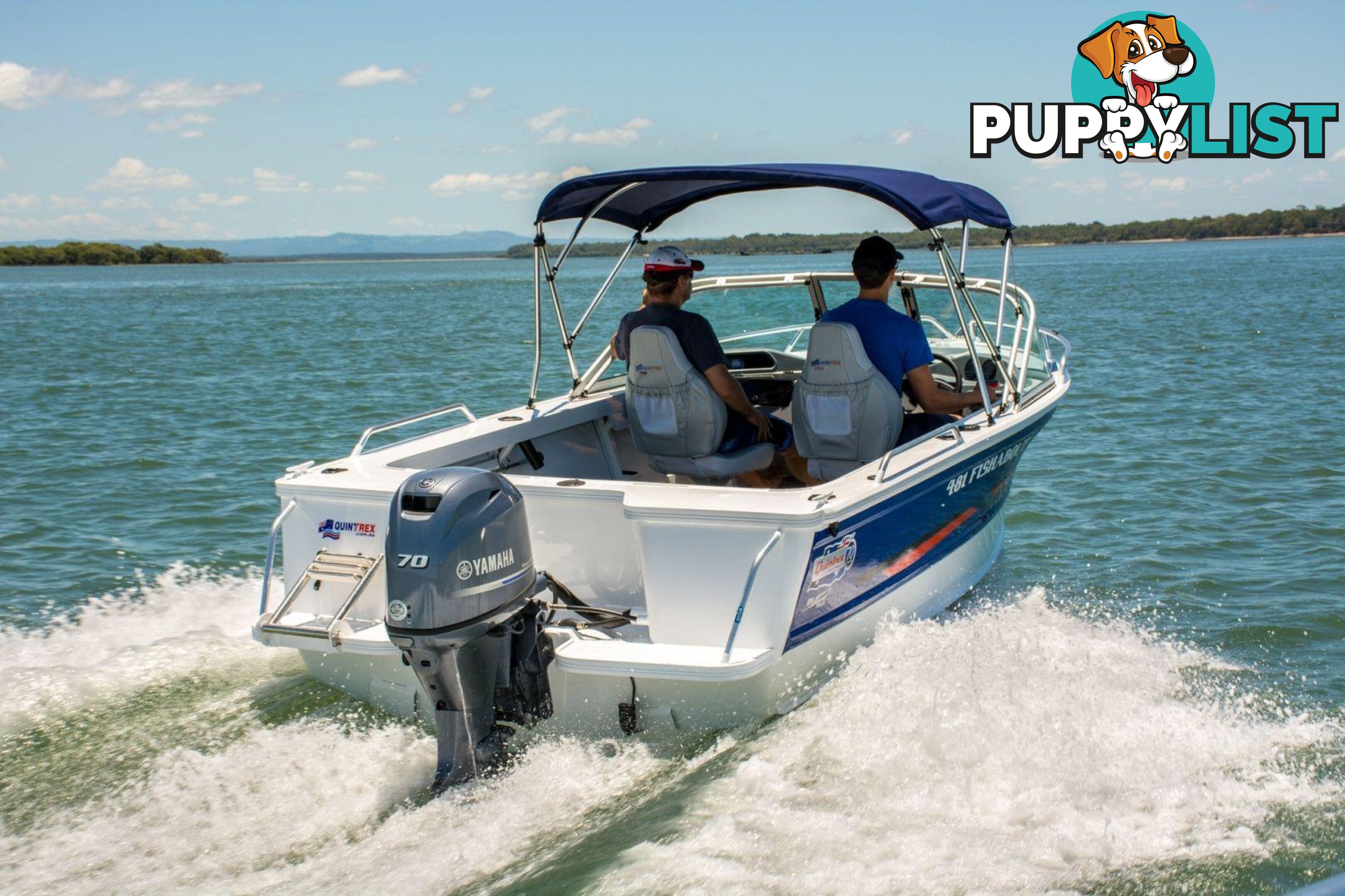 Quintrex 481 Fishabout + Yamaha F75hp 4-Stroke - Pack 3 for sale online prices
