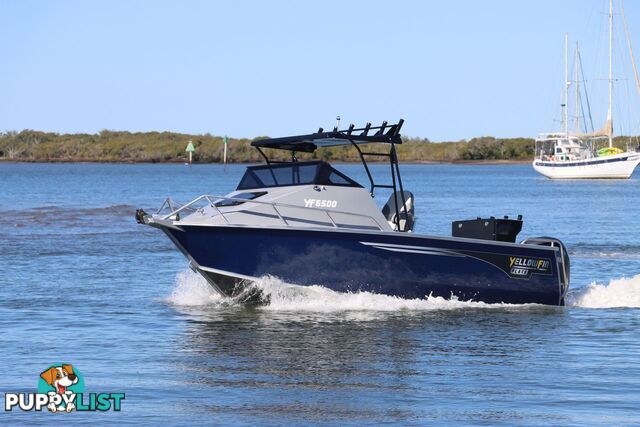 Yellowfin 6500 Folding Hard Top + Yamaha F150hp 4-Stroke - Pack 1 for sale online prices
