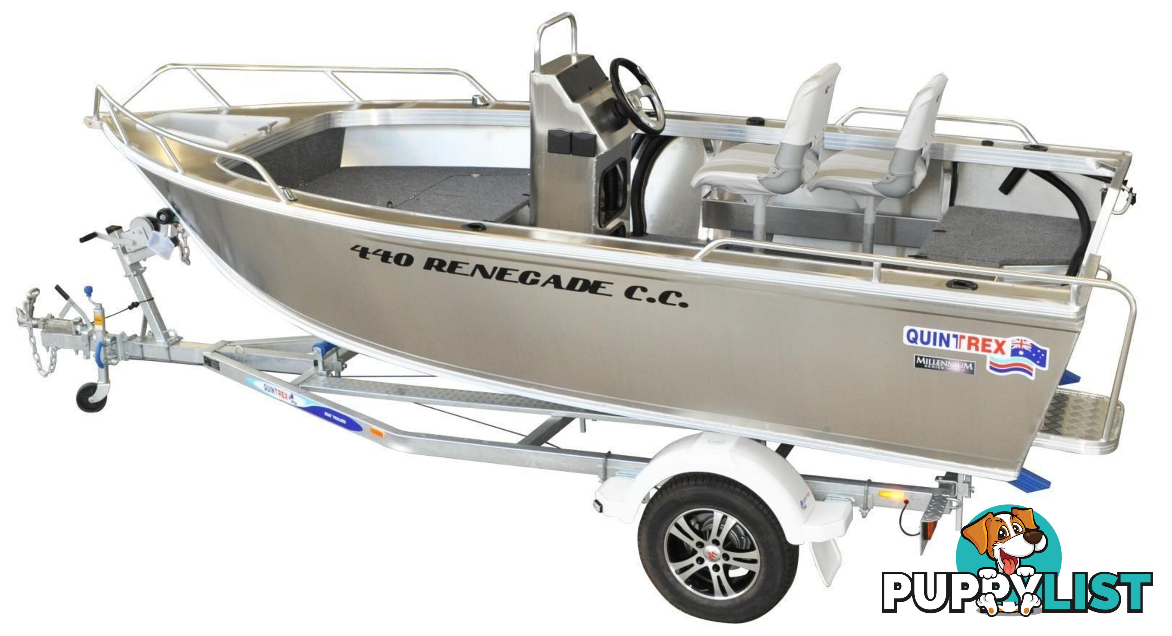 Quintrex 440 Renegade CC(Centre Console) + Yamaha F60hp 4-Stroke - Pack 2 for sale online prices