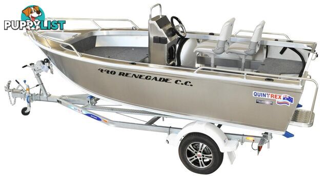 Quintrex 440 Renegade CC(Centre Console) + Yamaha F60hp 4-Stroke - Pack 2 for sale online prices