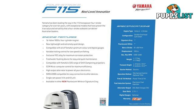 Quintrex 570 Renegade CC(Centre Console) + Yamaha F115hp 4-Stroke - Pack 2 for sale online prices