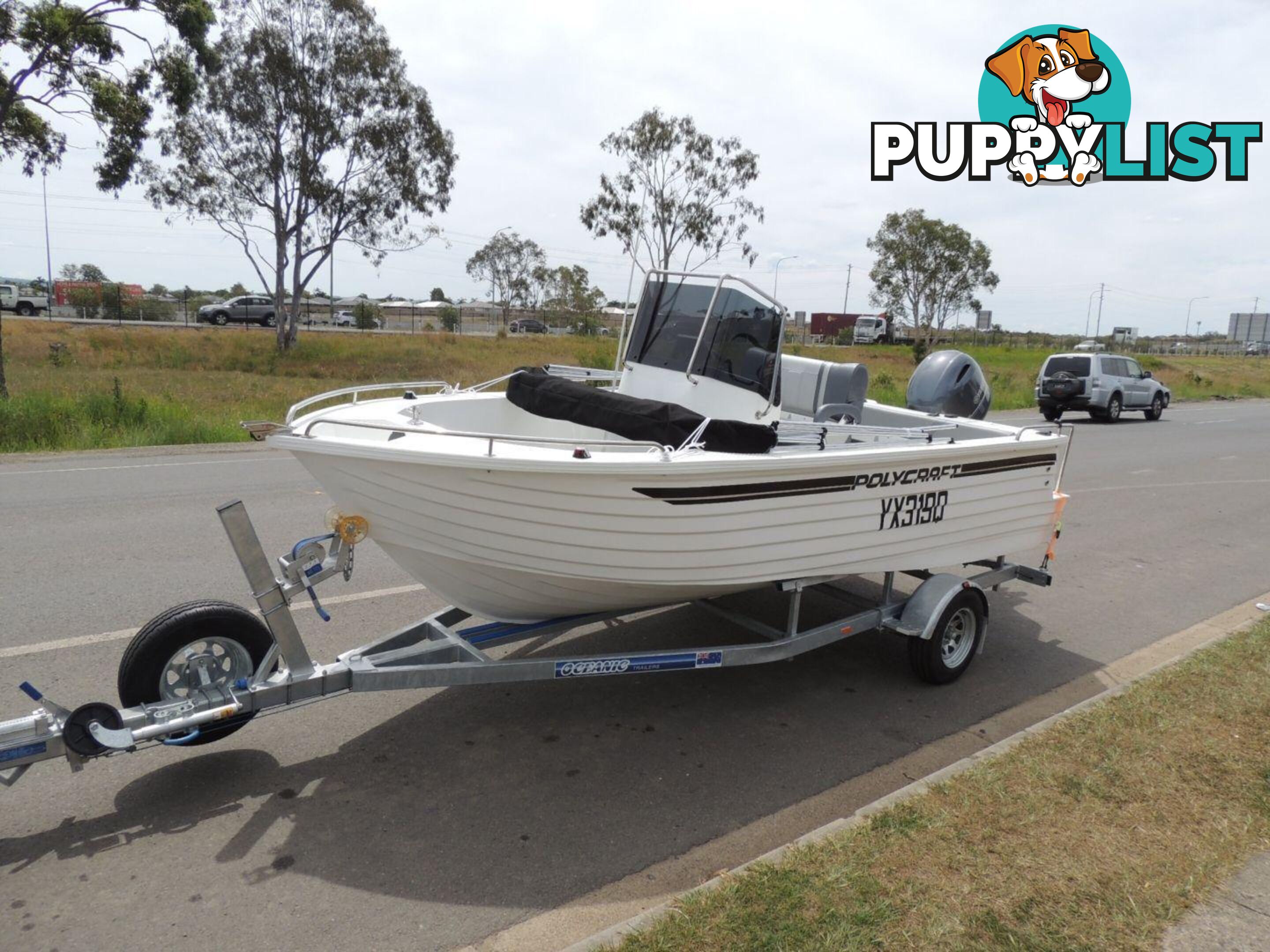 Polycraft 530 Warrior Centre Console + Yamaha F115hp 4-Stroke - Pack 2 for sale online prices